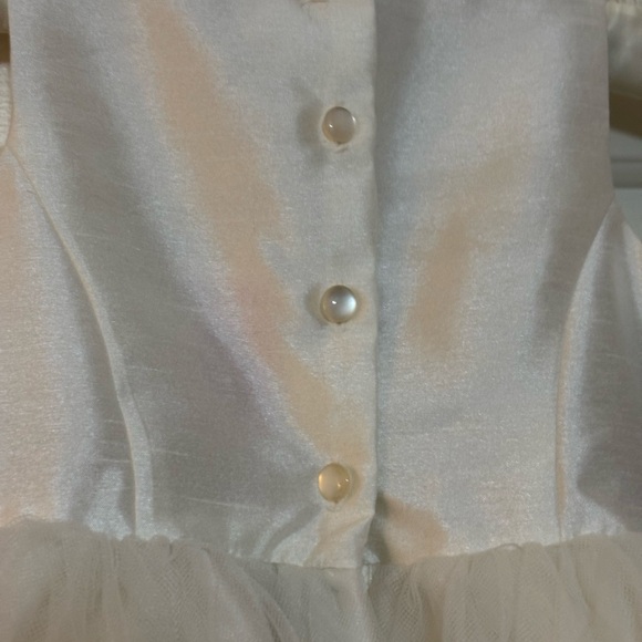 Girl’s Bridal Ivory Kids Formal Flower Girl Dress 🌸 - Picture 8 of 9